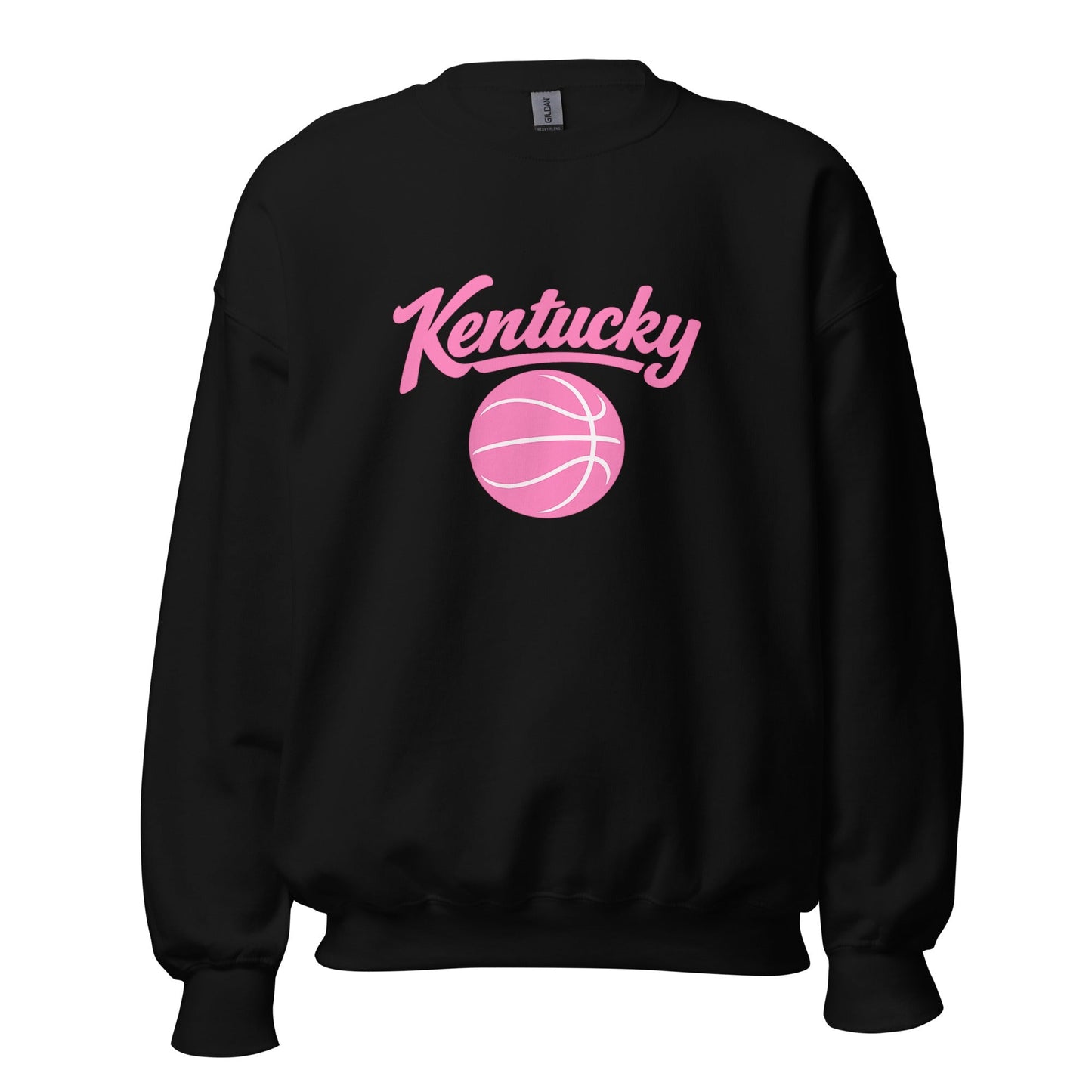 Kentucky Script Basketball Sweatshirt | Pink Design | Classic Fleece