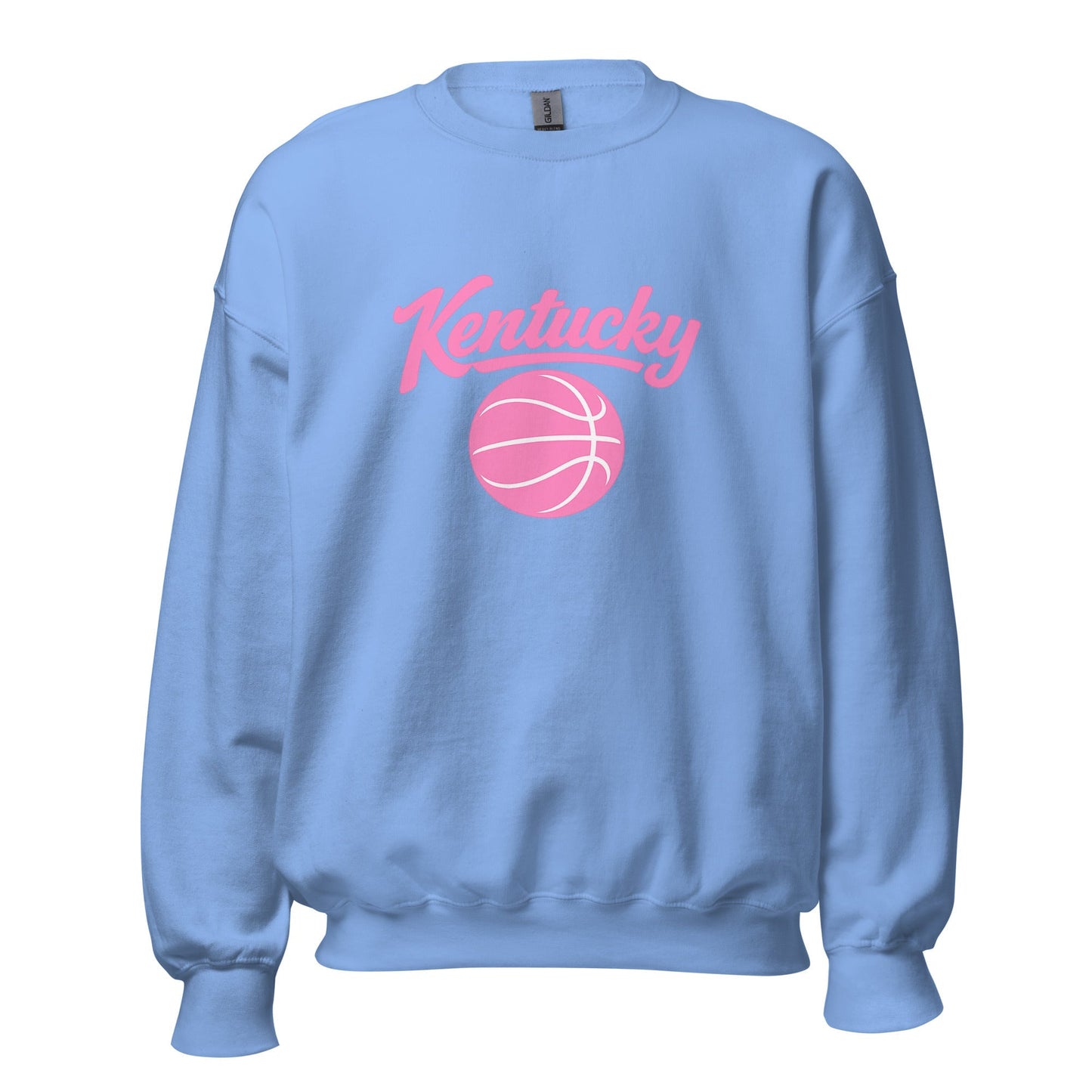 Kentucky Script Basketball Sweatshirt | Pink Design | Classic Fleece