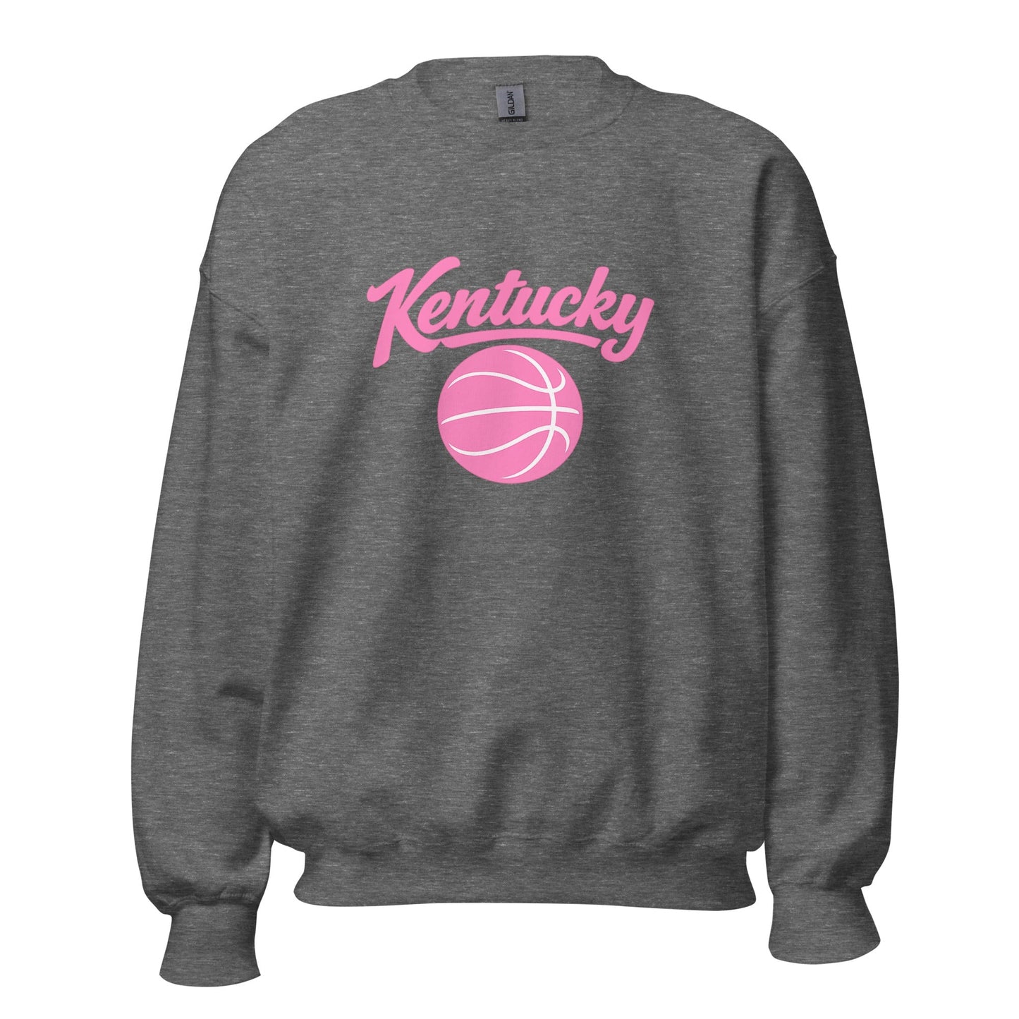 Kentucky Script Basketball Sweatshirt | Pink Design | Classic Fleece