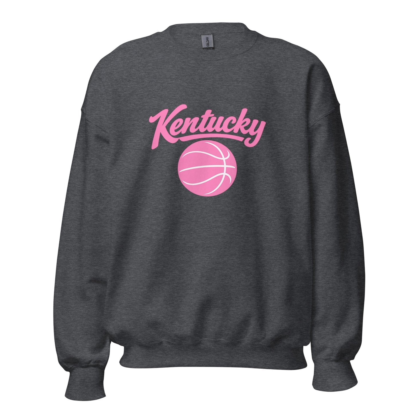Kentucky Script Basketball Sweatshirt | Pink Design | Classic Fleece