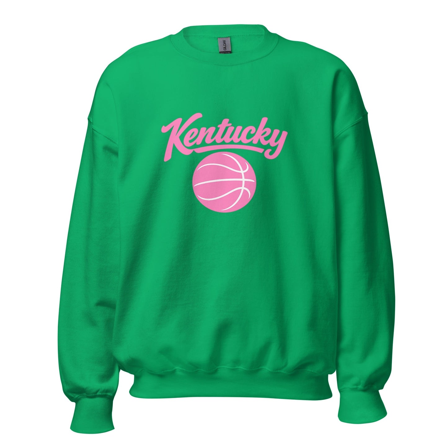 Kentucky Script Basketball Sweatshirt | Pink Design | Classic Fleece