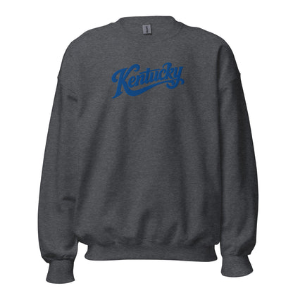 Kentucky Script Embroidered Sweatshirt | Bluegrass Heritage Crewneck