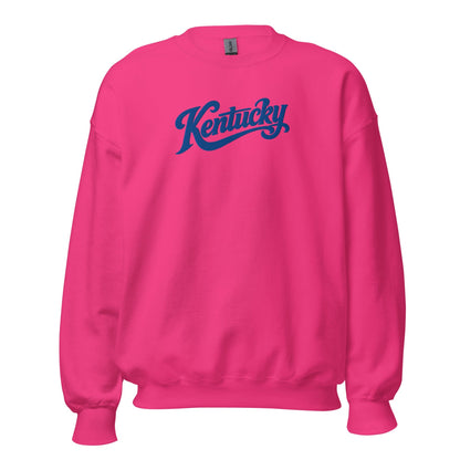 Kentucky Script Embroidered Sweatshirt | Bluegrass Heritage Crewneck