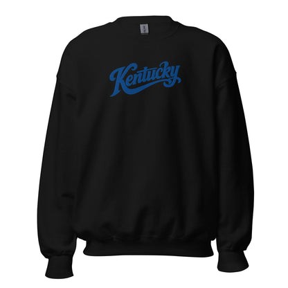 Kentucky Script Embroidered Sweatshirt | Bluegrass Heritage Crewneck