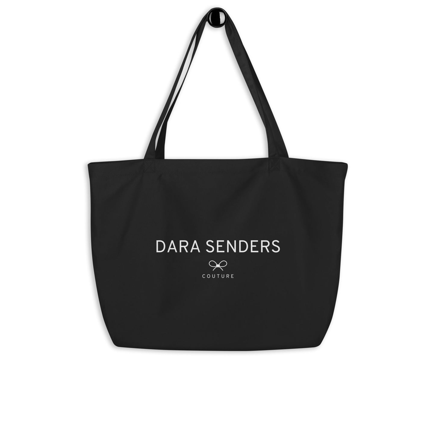 GOURMET LOVE (Champagne, Baguette, Fromage, Croissant) LARGE ORGANIC TOTE BAG