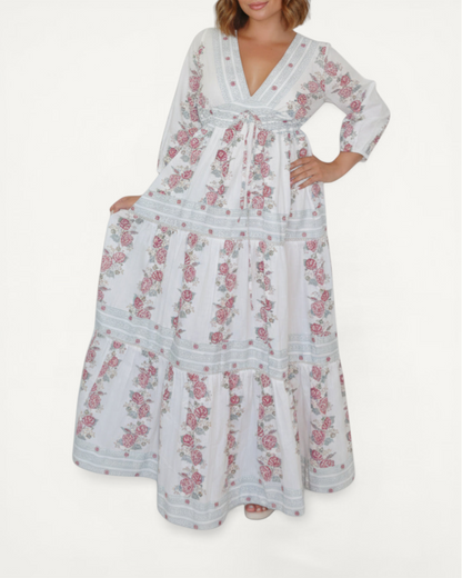 Orley Dress in Antique Floral