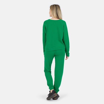 Melody Everyday Organic Cotton Pullover Sweatshirt - Tennis