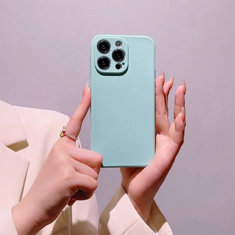 Premium Silicone iPhone Case for 13/14/15/Pro/Max/Series