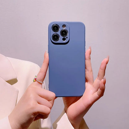 Premium Silicone iPhone Case for 13/14/15/Pro/Max/Series