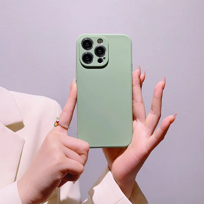 Premium Silicone iPhone Case for 13/14/15/Pro/Max/Series