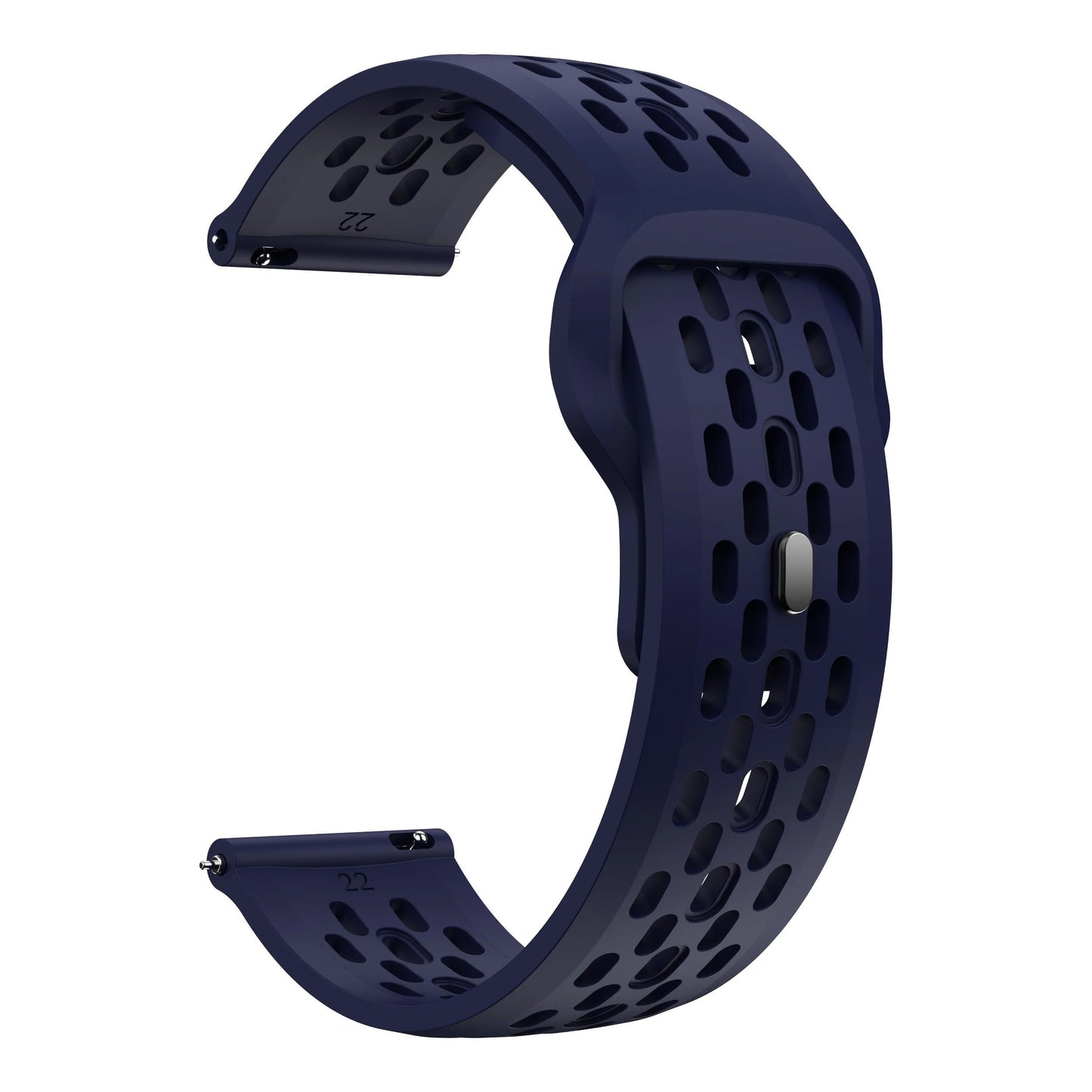 18mm, 20mm, 22mm, Strap for Samsung Galaxy Watch 7 FE 6 5 4 5Pro 6/4Classic Silicone Band for Huawei GT5 Pro 46mm GT4/3Pro Bracelet
