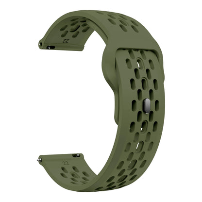 18mm, 20mm, 22mm, Strap for Samsung Galaxy Watch 7 FE 6 5 4 5Pro 6/4Classic Silicone Band for Huawei GT5 Pro 46mm GT4/3Pro Bracelet