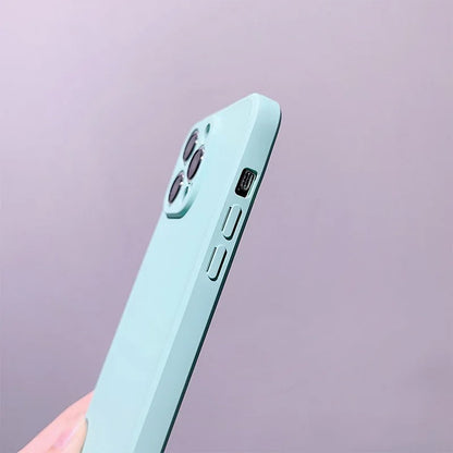 Premium Silicone iPhone Case for 13/14/15/Pro/Max/Series