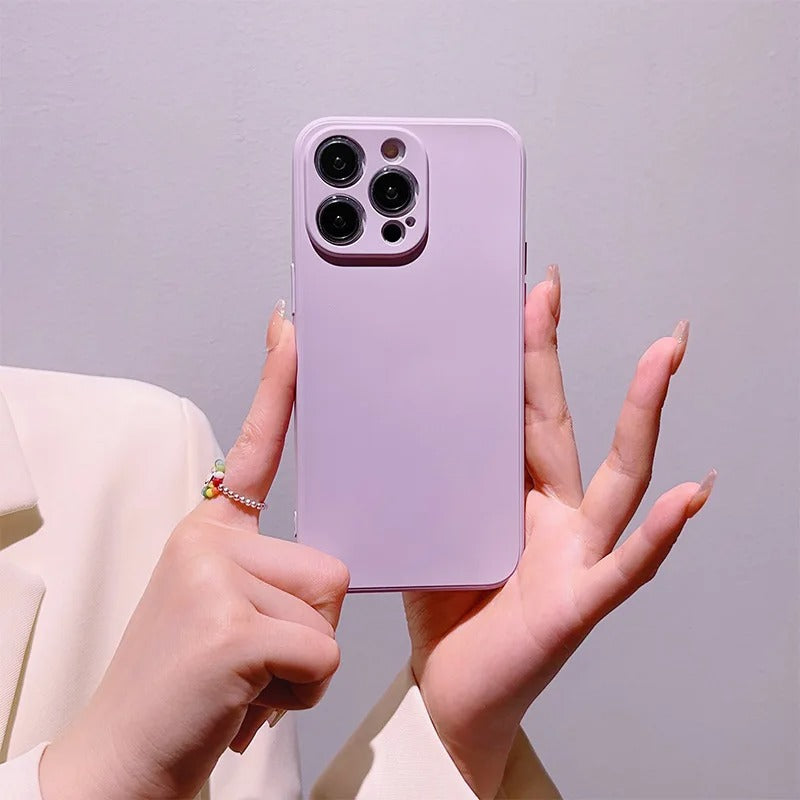 Premium Silicone iPhone Case for 13/14/15/Pro/Max/Series