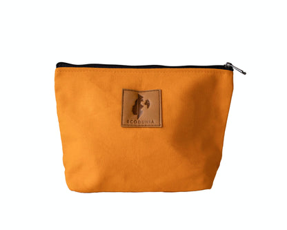 Ren Canvas Makeup Bag – Fair Trade Cosmetic & Toiletry Pouch