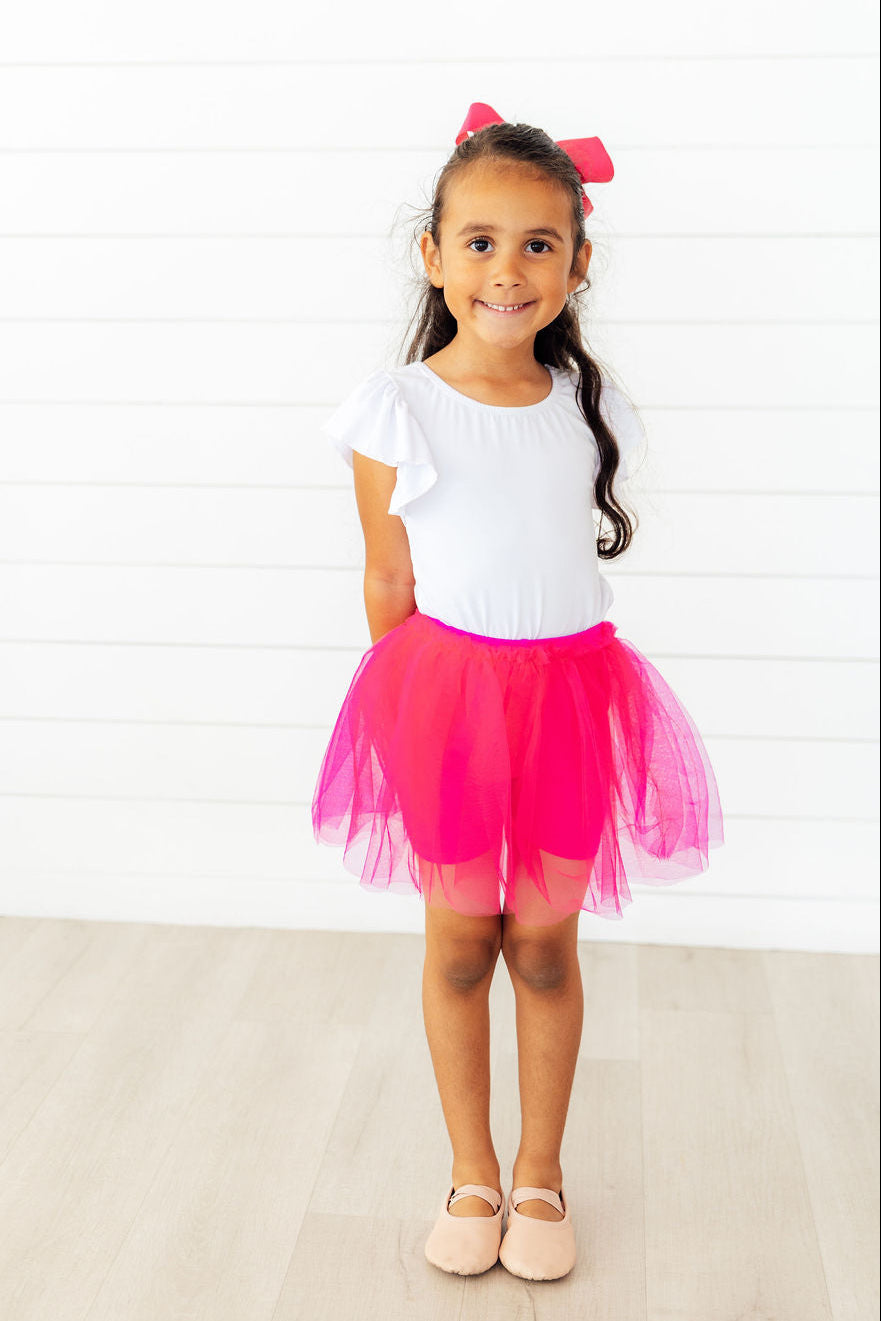 Hot Pink Tutu Shorts