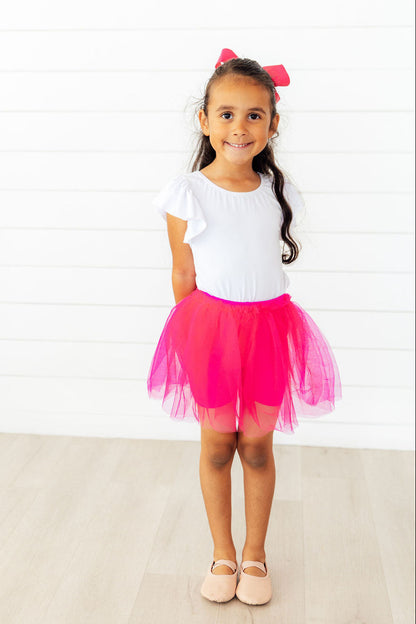Hot Pink Tutu Shorts