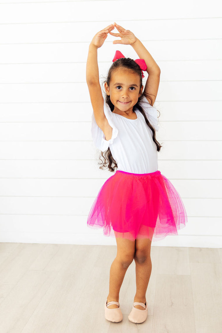 Hot Pink Tutu Shorts