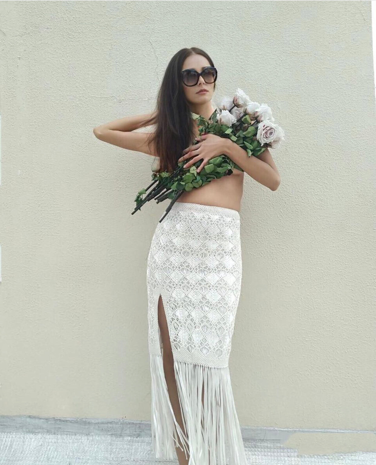MENEK · Handmade Macrame Skirt – Jasmin
