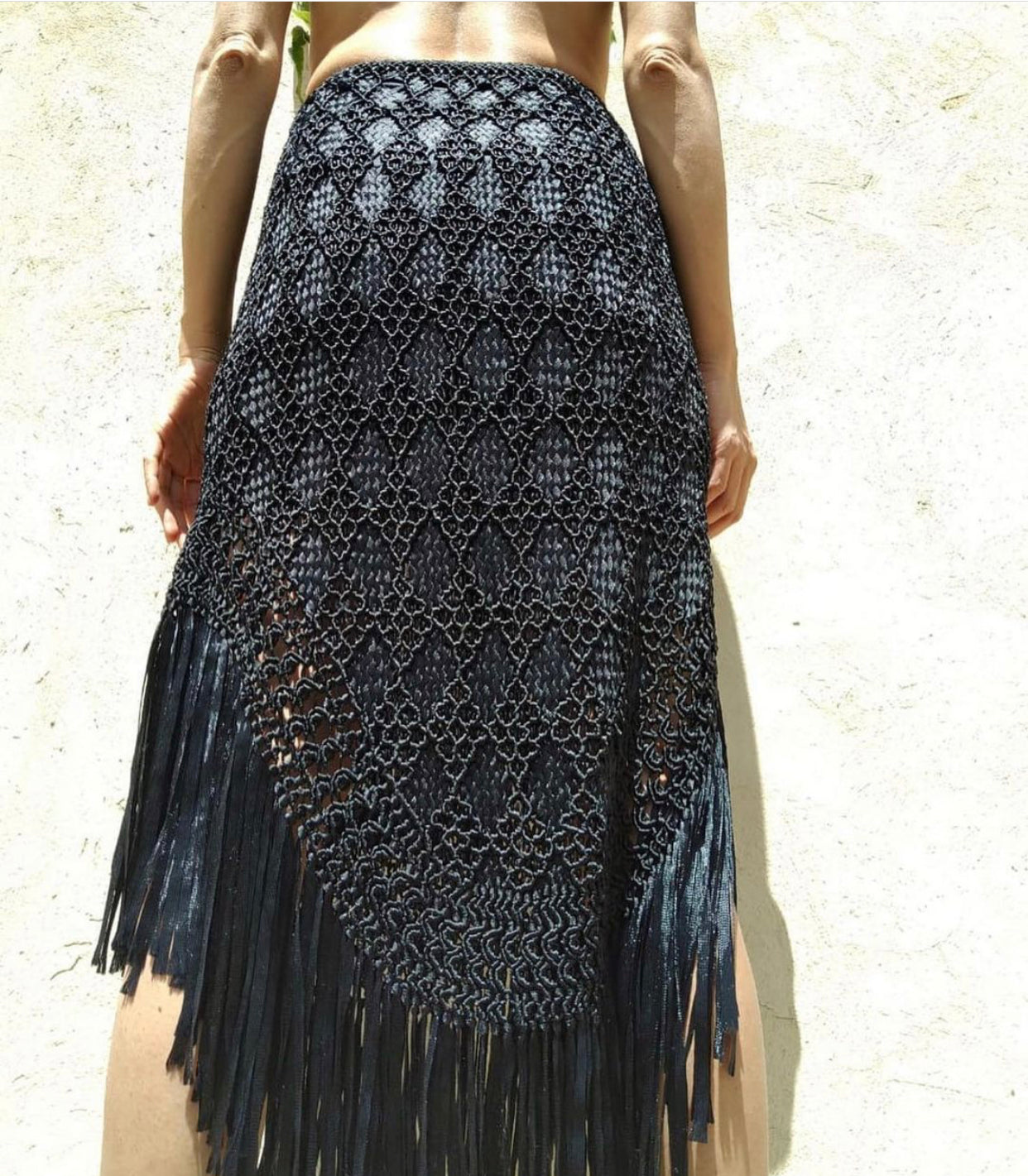 MENEK · Handmade Macrame  Skirt – V