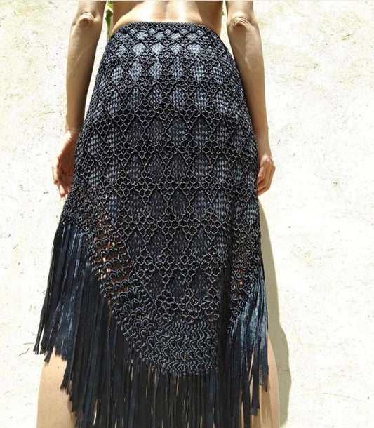 MENEK · Handmade Macrame  Skirt – V