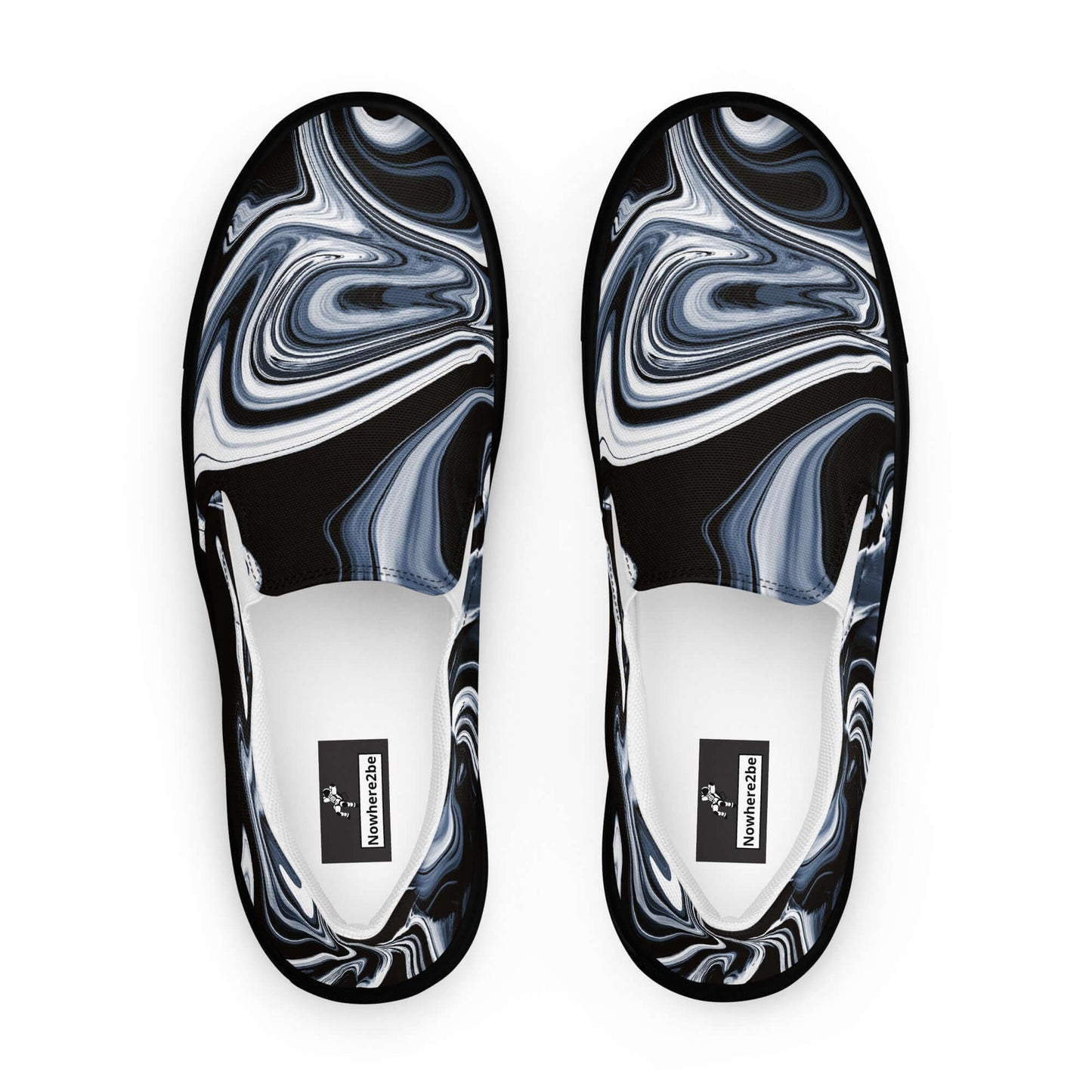 Nowhere2be Men’s slip-on canvas shoes