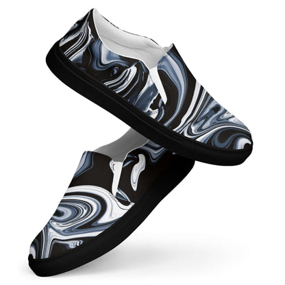 Nowhere2be Men’s slip-on canvas shoes