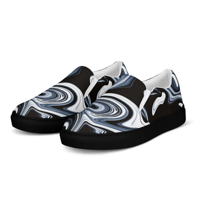 Nowhere2be Men’s slip-on canvas shoes