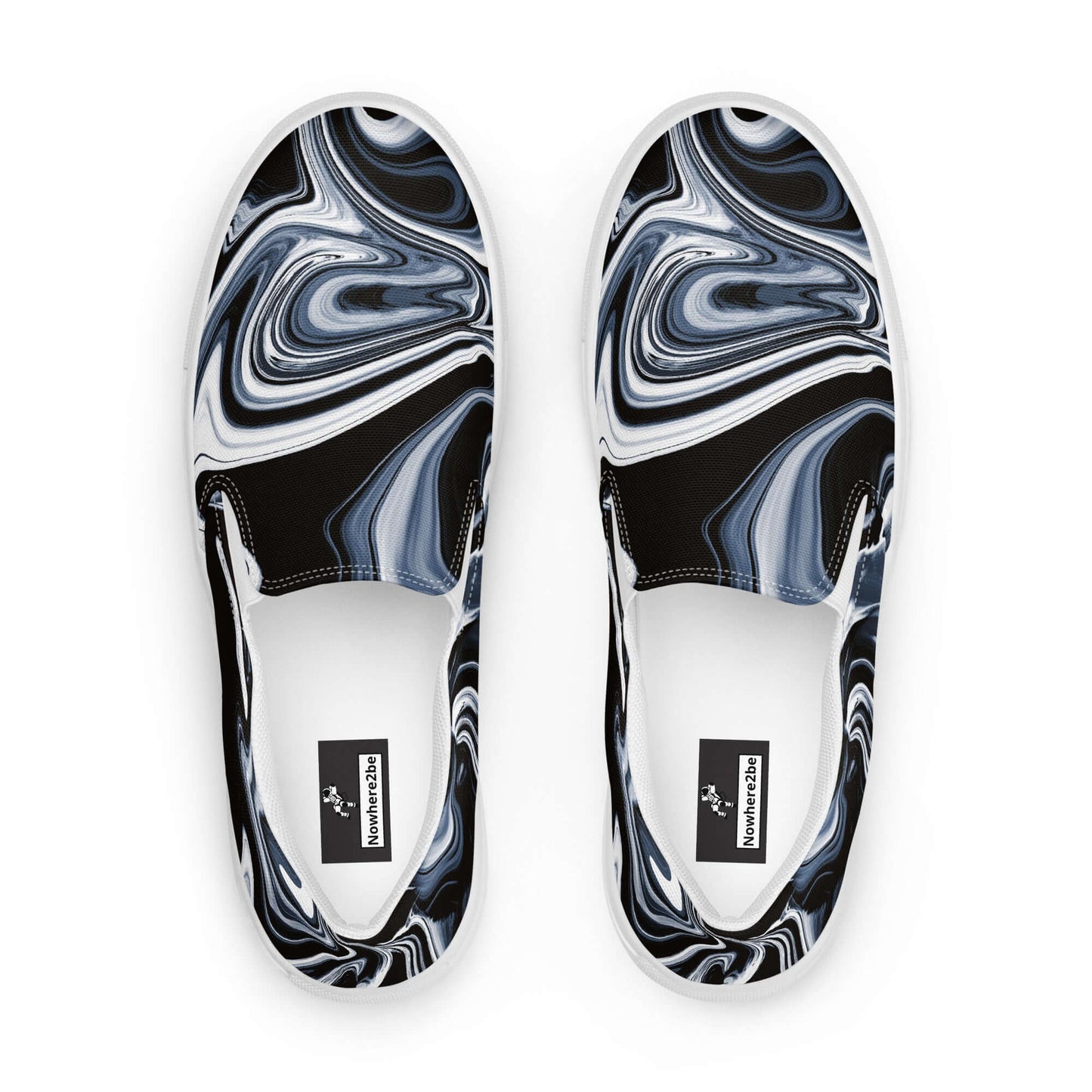 Nowhere2be Men’s slip-on canvas shoes