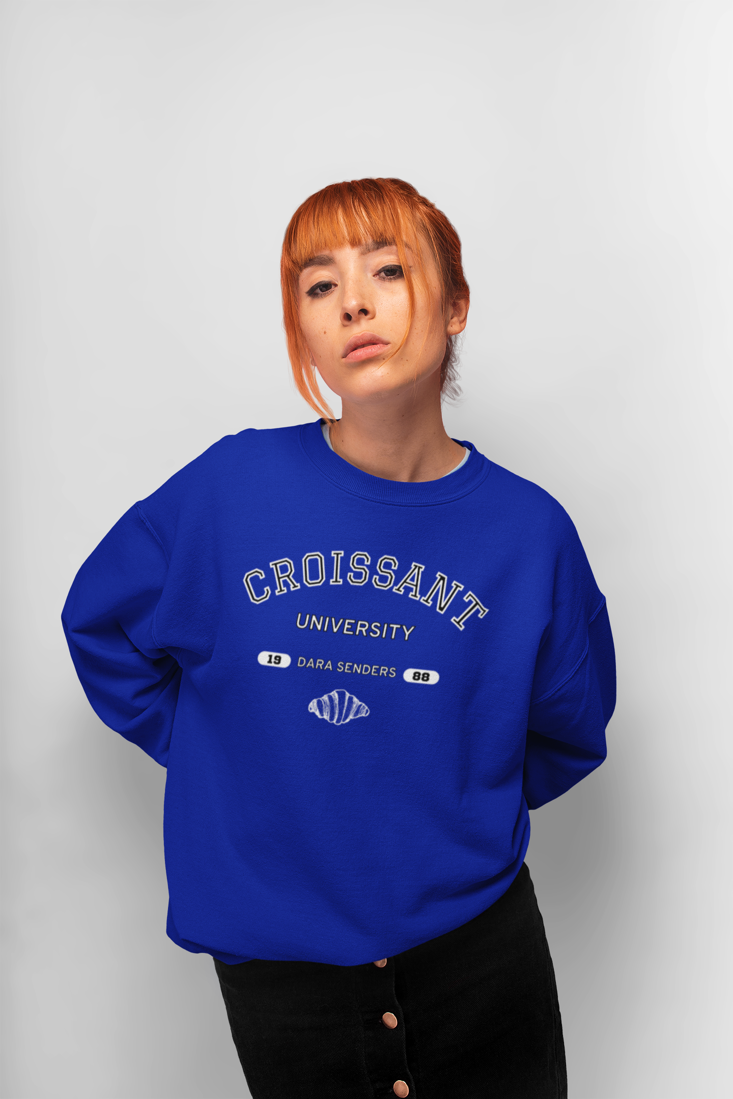 CROISSANT UNIVERSITY SWEATSHIRT