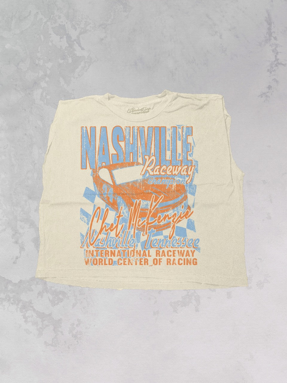Underground Original Design: Nashville Raceway Champion Muscle Tank