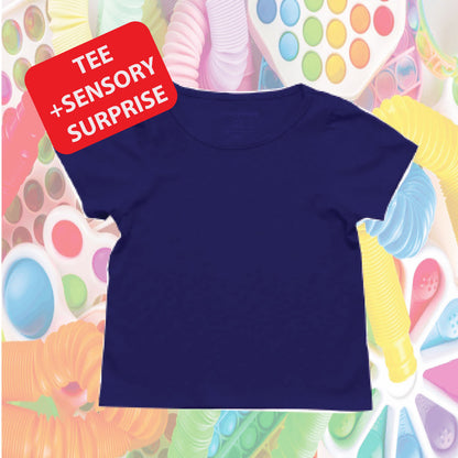 🌟 Sensory Fun Pack – Tee + Surprise Gift! 🌟(Sensory-Friendly T-Shirt + Exciting Surprise Gift for Kids with Autism, ADHD & Sensory Sensitivities!)