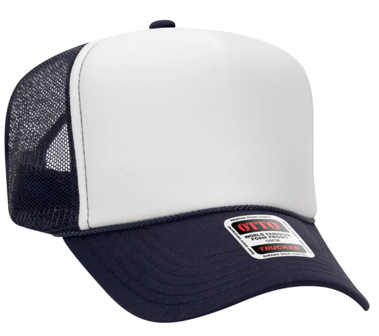 I Get Us In Trouble Adult Otto Foam Trucker Hat