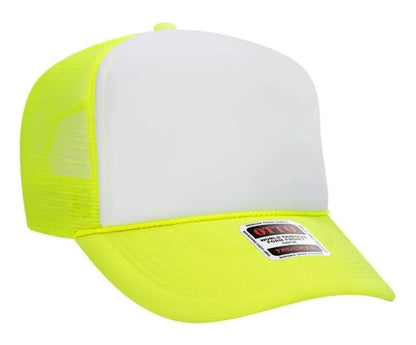I Get Us In Trouble Adult Otto Foam Trucker Hat