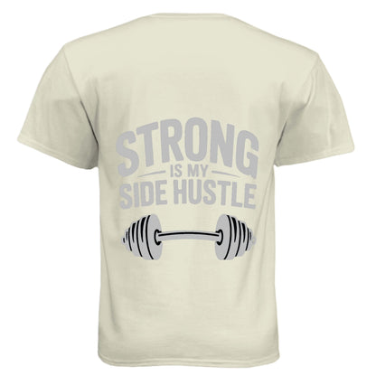 Strong is My Side Hustle - Men's Soft Tee