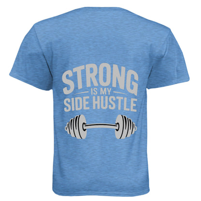 Strong is My Side Hustle - Men's Soft Tee