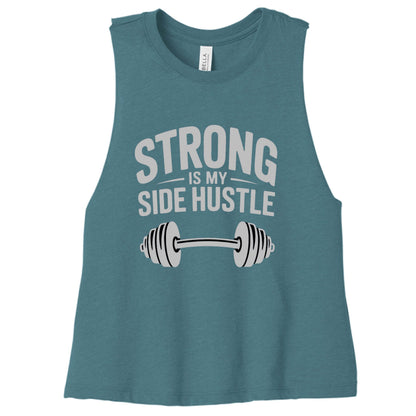 Strong is My Side Hustle - Women's Racerback Tank