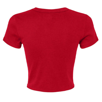 Muscles & Mascara Ladies Ribbed Baby Tee