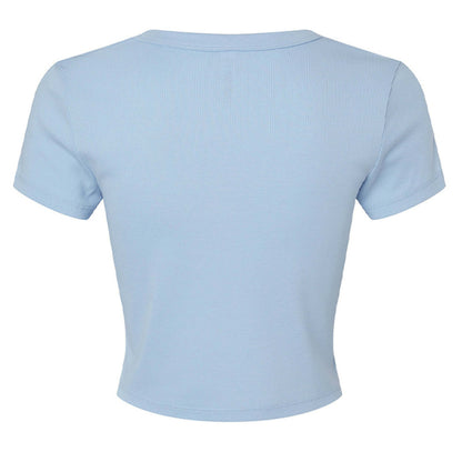 Muscles & Mascara Ladies Ribbed Baby Tee