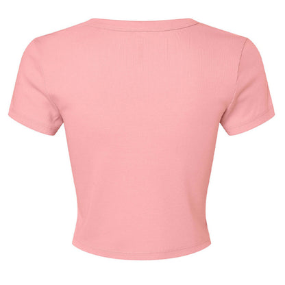 Muscles & Mascara Ladies Ribbed Baby Tee