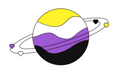 Pride Planets Stickers
