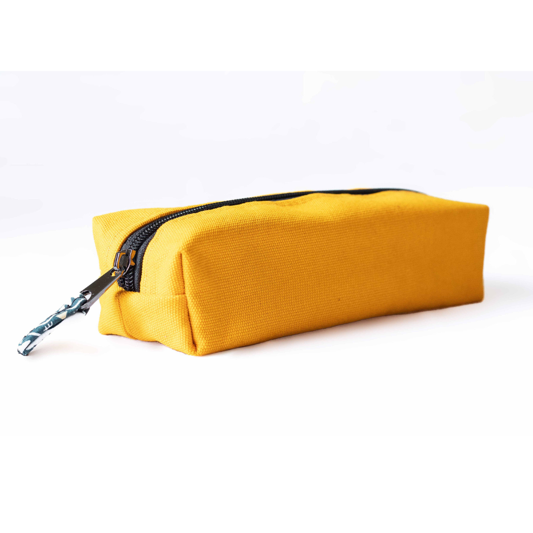 Pencil Pouch Zipper Bag – Fair Trade Canvas Pencil Case
