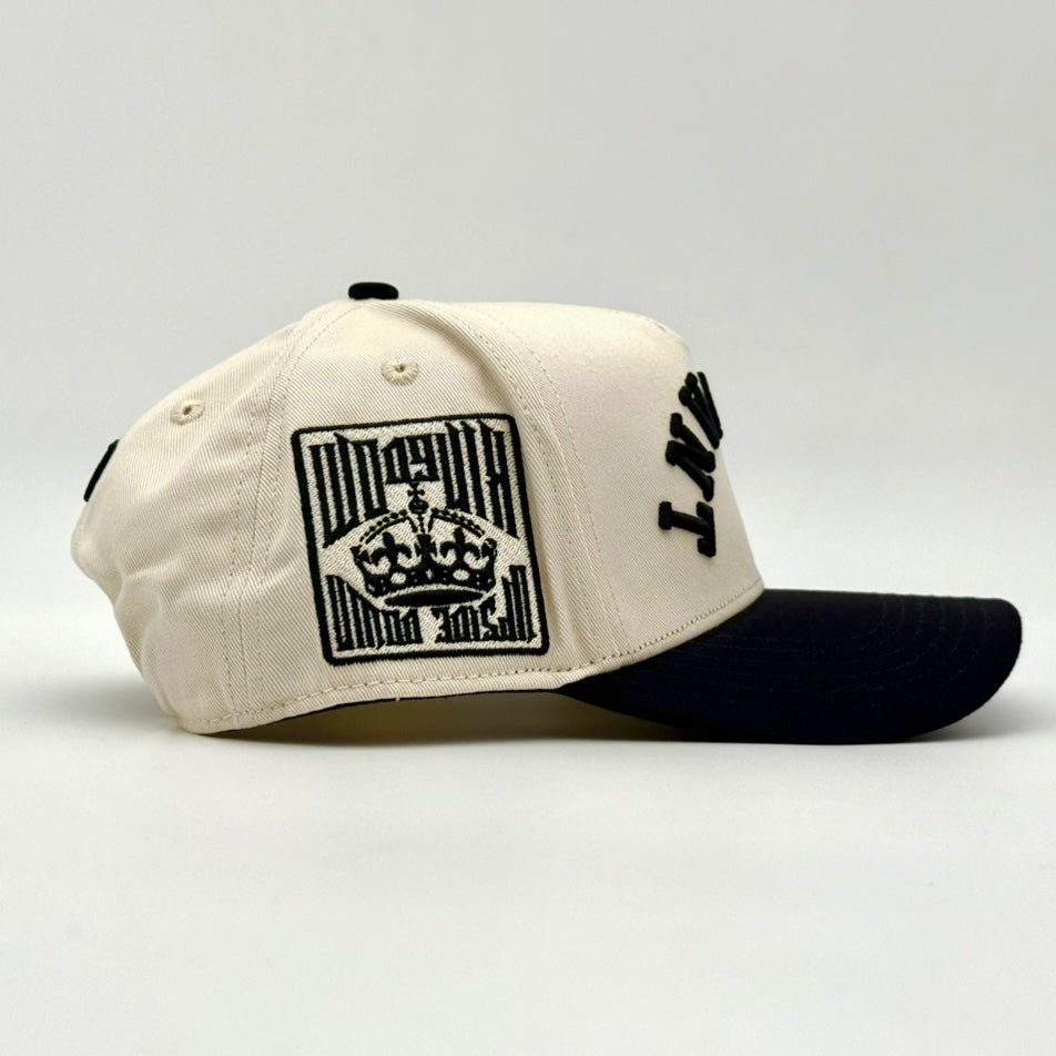 [PRE-ORDER - SHIPS APRIL 10TH] ‘SERVANT’ Premium SnapBack - Cream/Black