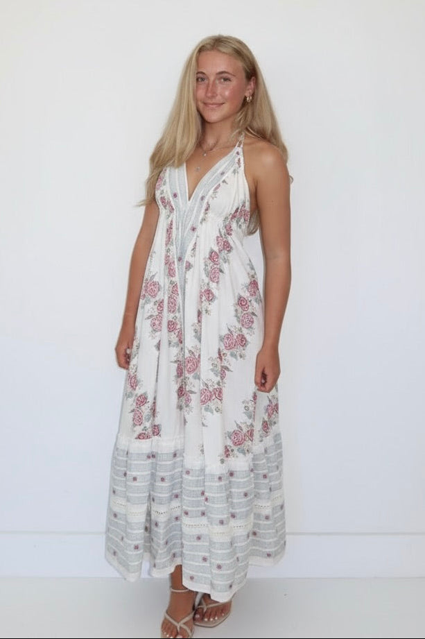 Ziggy Dress in Antique Floral