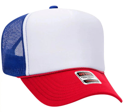 Kickin It With My Kinfolk Adult Otto Foam Trucker Hat