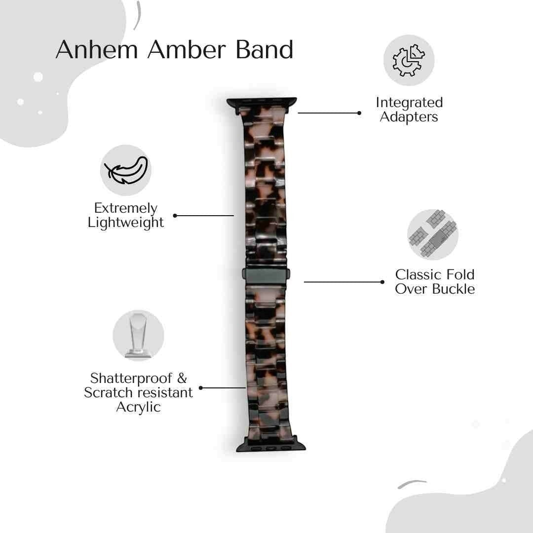 Amber Resin Strap