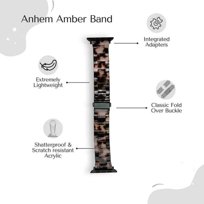Amber Resin Strap