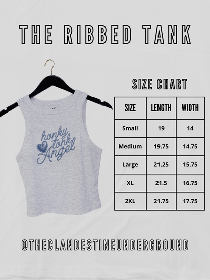 Underground Original Design: St. Barts, Vacation Micro-Ribbed Tank