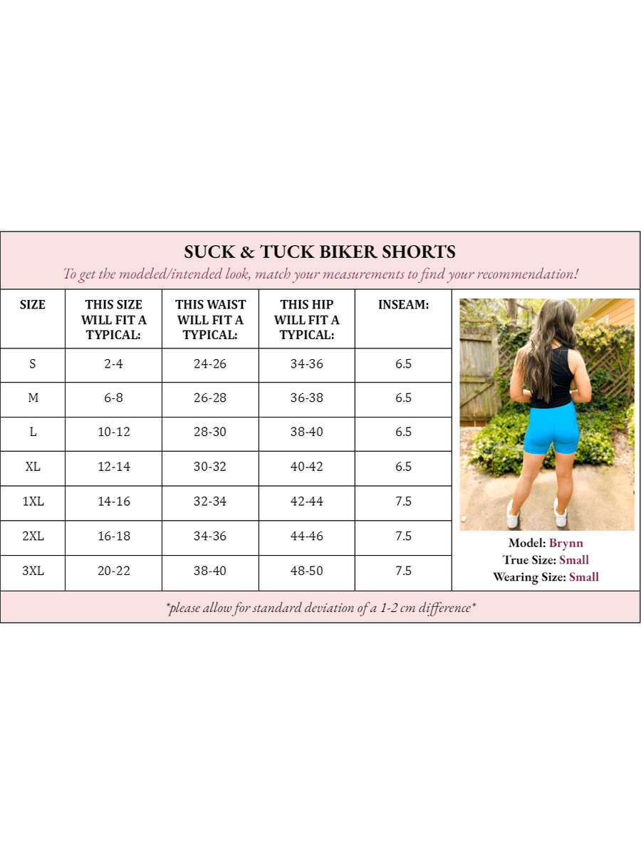 Sasha Suck & Tuck Biker Short