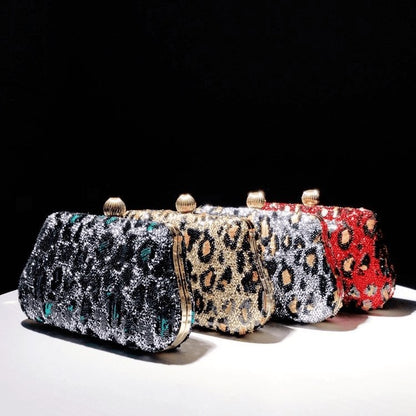 Sequin Clutch Square Evening Bag